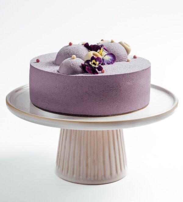 Ube Cheesecake side view