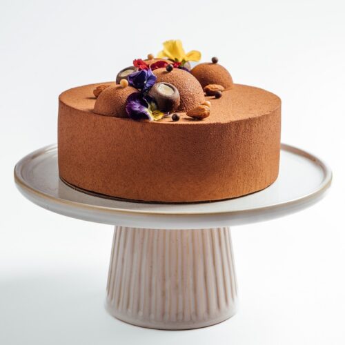 Dark Chocolate Almond side view