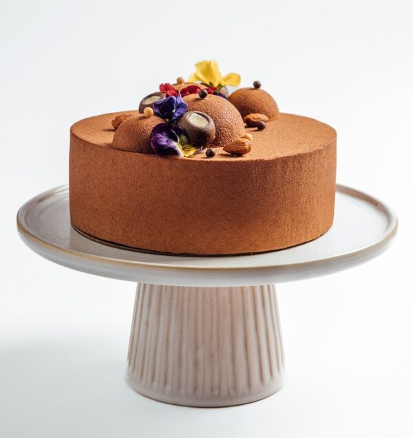 Dark Chocolate Almond side view