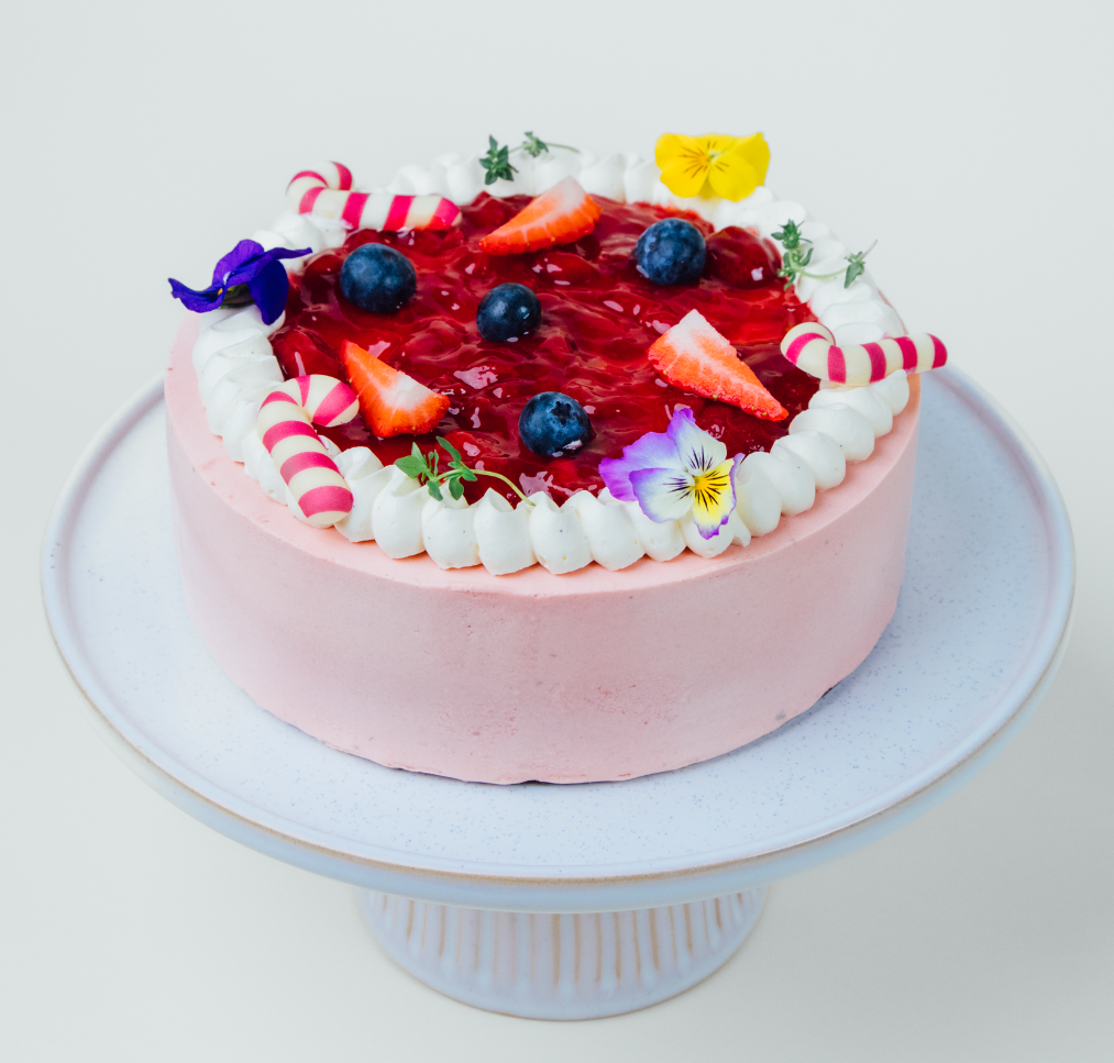 Strawberry Blueberry Yoghurt