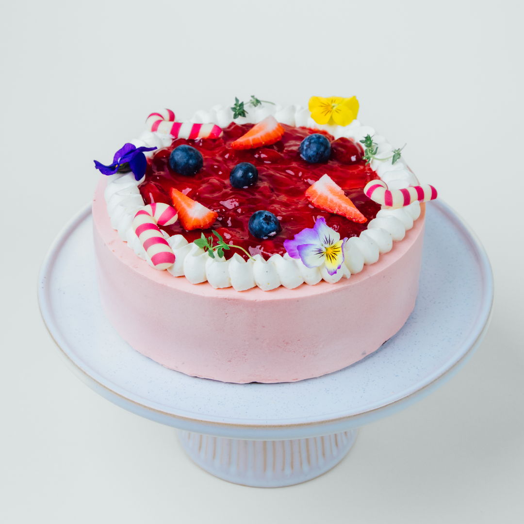 Strawberry Blueberry Yoghurt