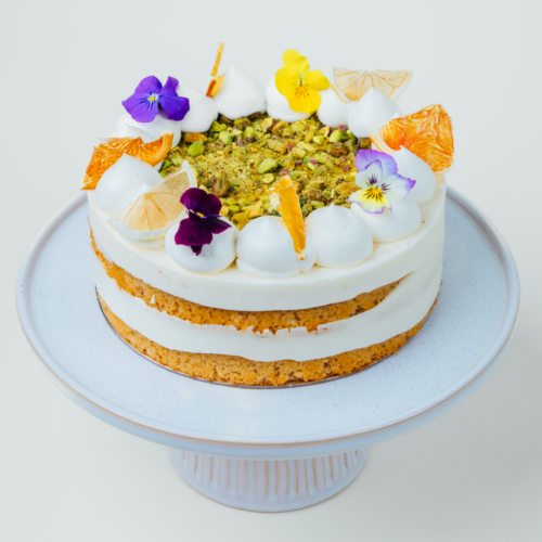 Lemon Coconut Cake (Vegan)