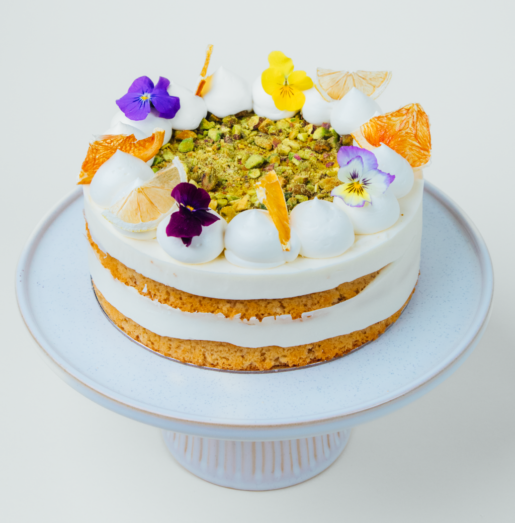 Lemon Coconut Cake (Vegan)